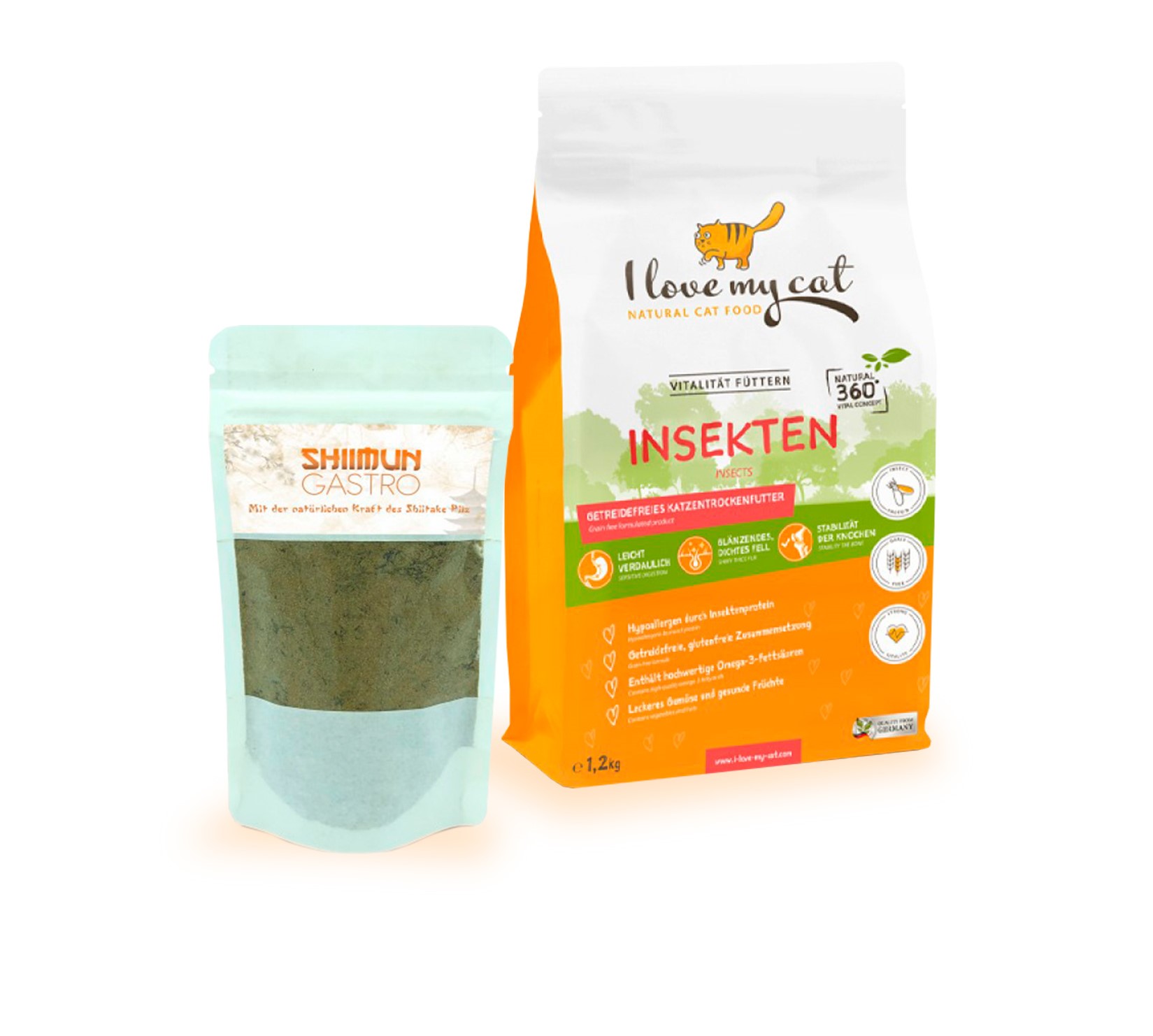 ILMC Trockenfutter und Shiimun Gastro